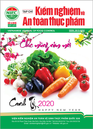 Ảnh Vietnamese Journal of Food Control (VJFC)