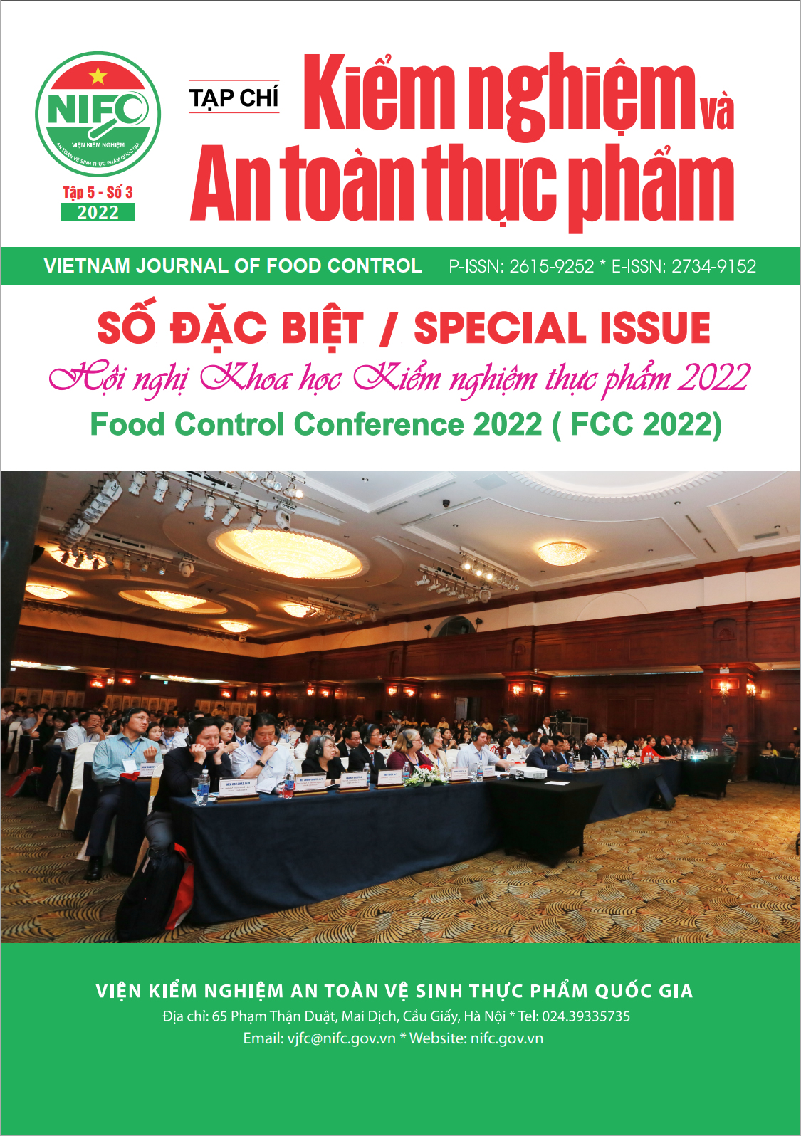 Vietnam Journal of Food Control (VJFC)