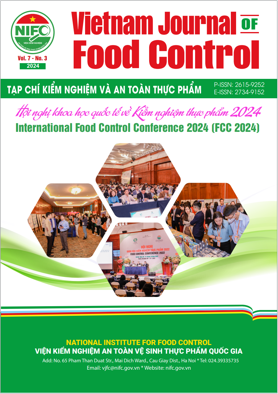 Vietnam Journal of Food Control (VJFC)