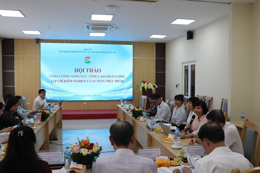 Hội thảo "Tăng cường năng lực, nâng cao chất lượng Tạp chí Kiểm nghiệm và An toàn thực phẩm" - Ảnh 10